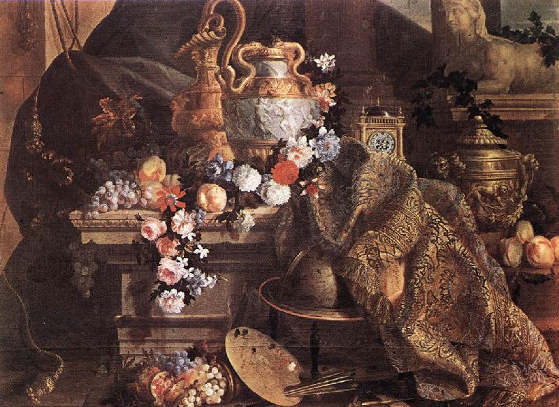 MONNOYER, Jean-Baptiste Still-Life of Flowers and Fruits china oil painting image